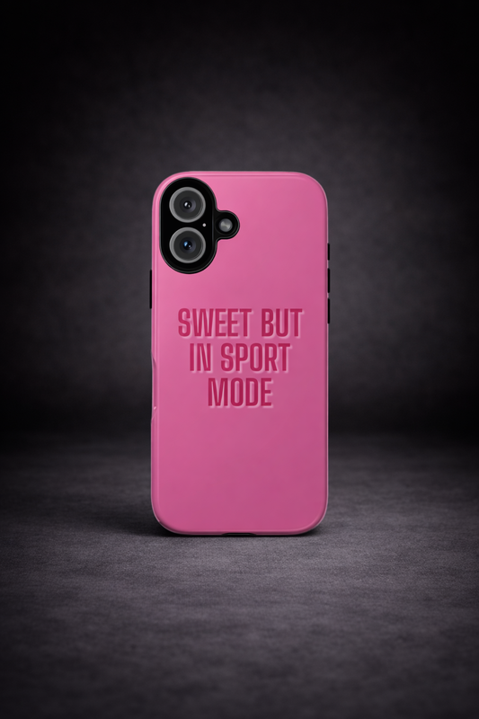 Sweet But In Sport Mode Handyhülle