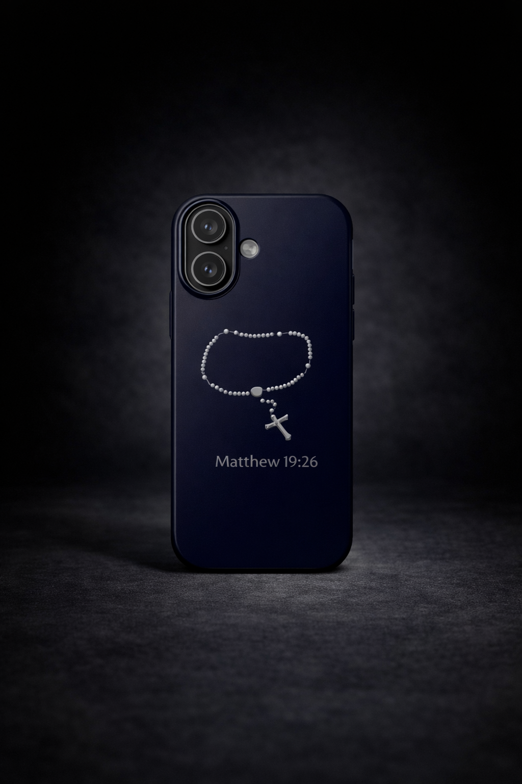 Matthew 19:26 Handyhülle –  Silikon Case