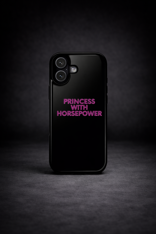 Princess With Horsepower Handyhülle